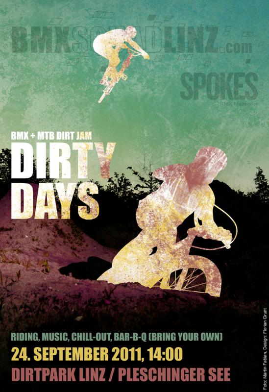 Web-Flyer Dirty Days BMX Dirt Jam