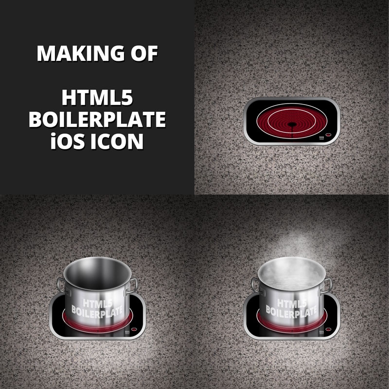 Making of iOS Icon HTML5 Boilerplate